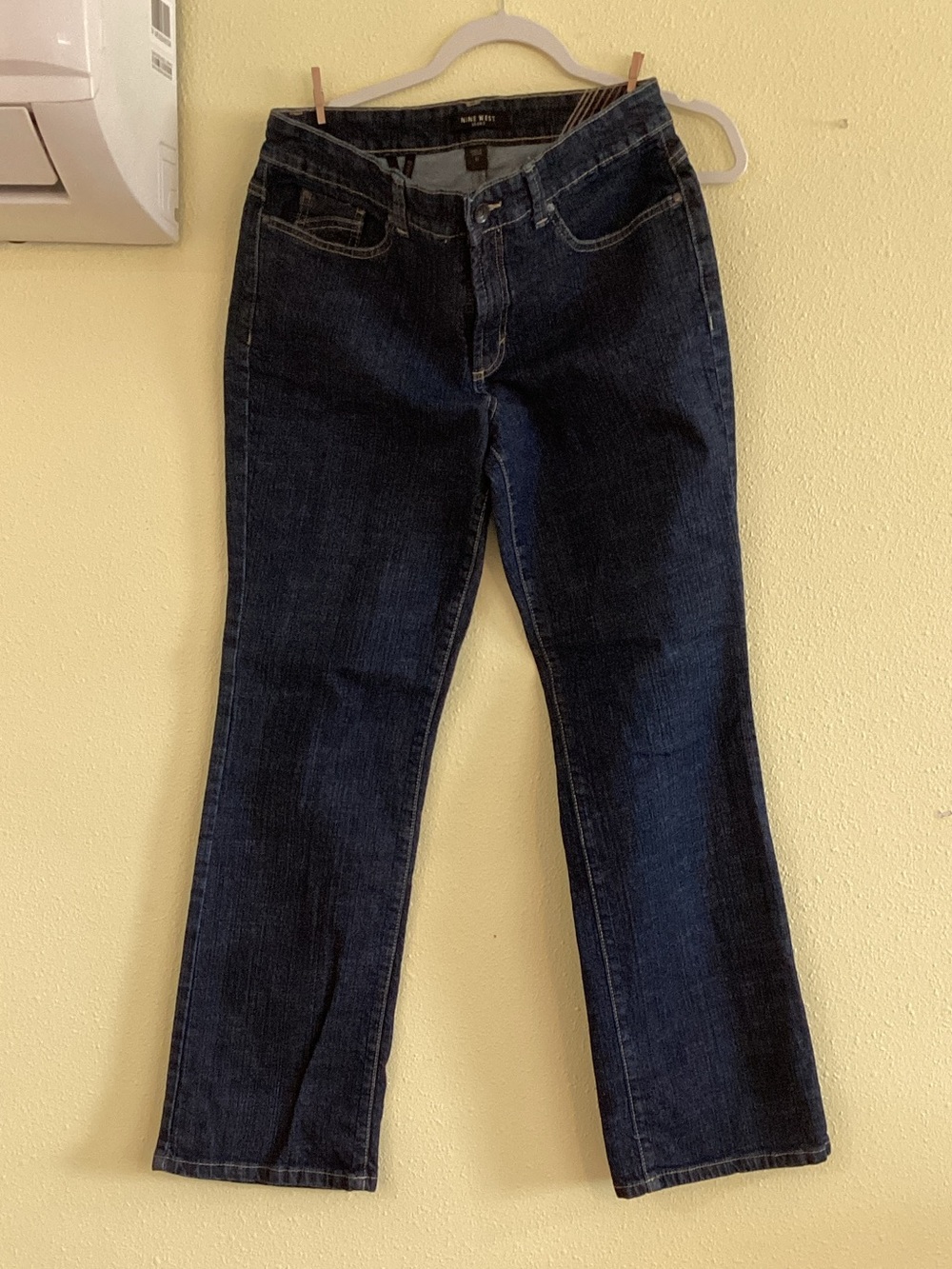 Nine West Dark Indigo Bootcut Jeans